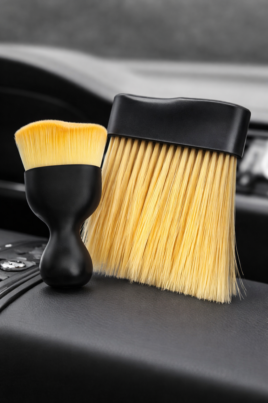 Premium Car Interior Dust Cleaning Soft Brus