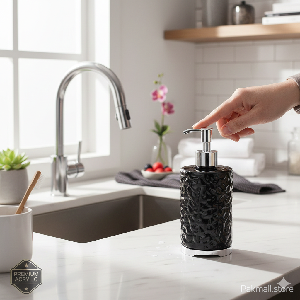 Luxury Diamond Acrylic Soap Dispenser