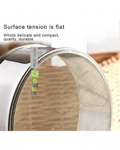 6 Pcs Stainless Steel Flour Sieve 60 Mesh Thickened Sesame Baking Tools Holding Ultrafine Flours Sift Kitchen Cake Accessories