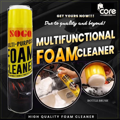 Multi-Purpose Kitchen Foam Cleaner Spray – 650ml | Heavy-Duty Degreaser for Stovetops, Countertops, Ovens, Sinks