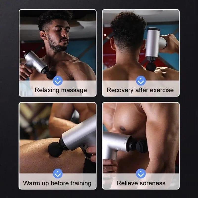 Fascial Massage Gun | Deep Tissue Percussion Muscle Body