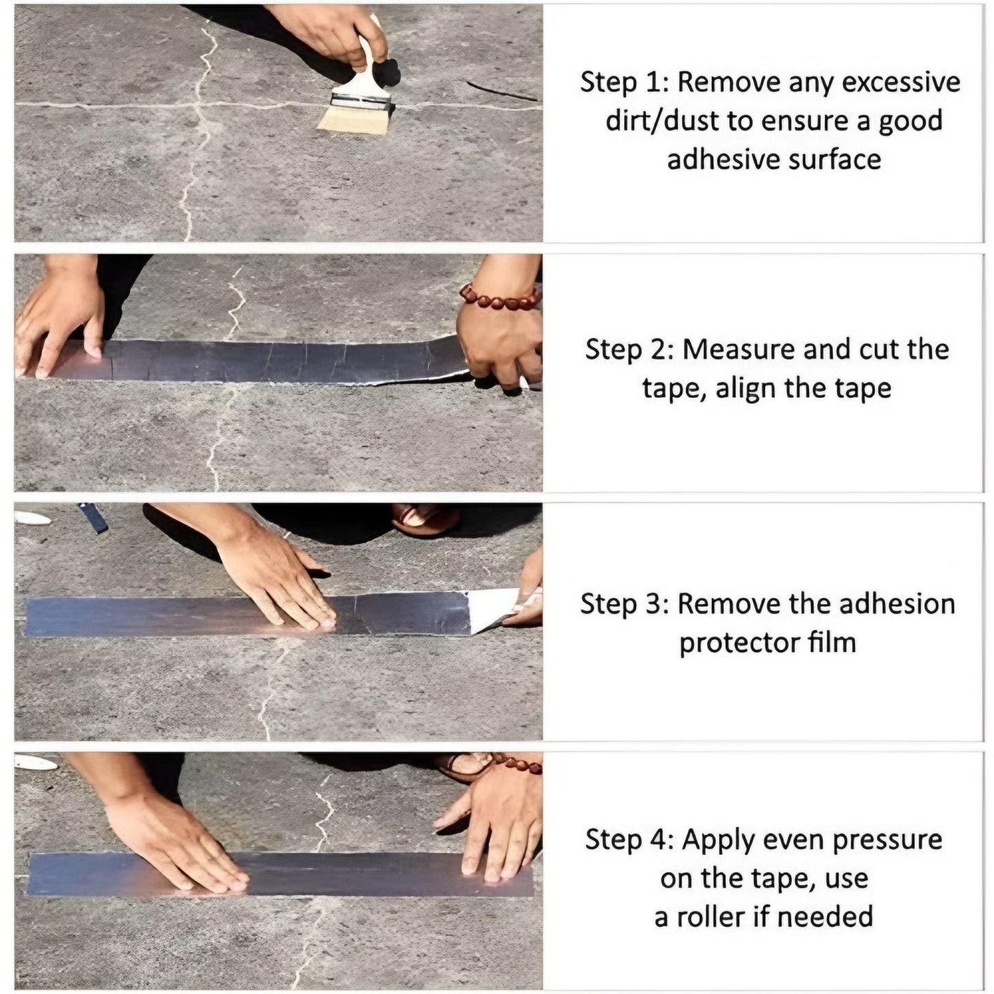 Super Waterproof Adhesive Tape, Butyl Rubber