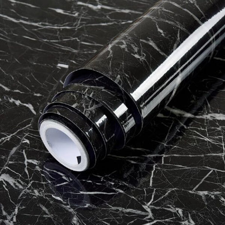 Self Adhesive high-quality thick Marble Sheet in Glossy Marble Material is Heat resistant, Water Proof, and Anti Oil.
