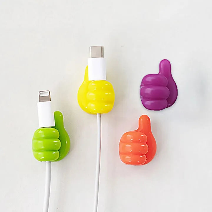 10 Pcs Silicone Thumb Wall Hooks