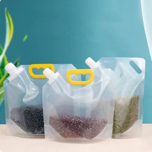 Grain Moisture-proof Sealed Bag (2.5L) ( Free Funnel )