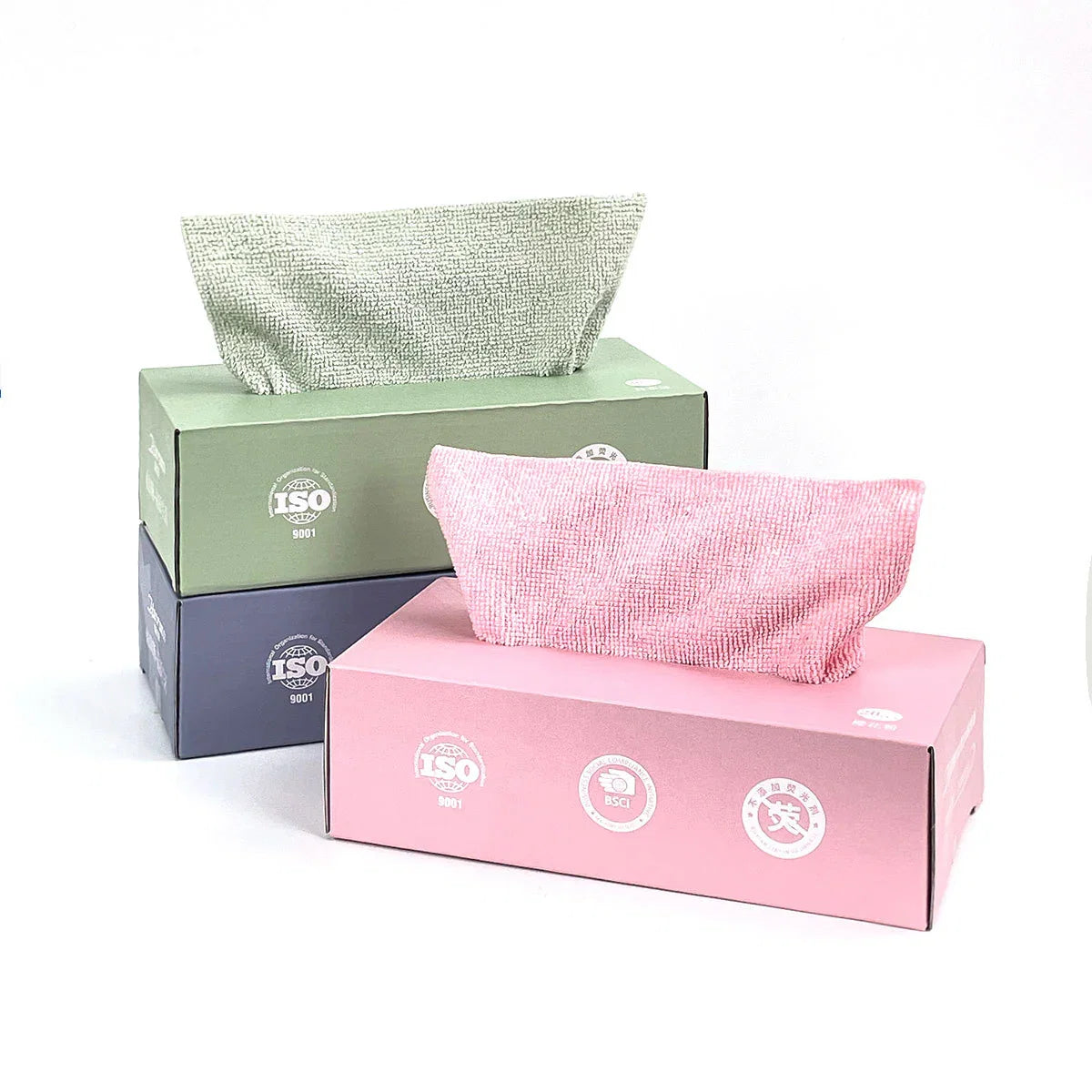 Microfiber Towel Absorbent Kitchen Cleaning Dishcloths Reusable 20Pcs/box