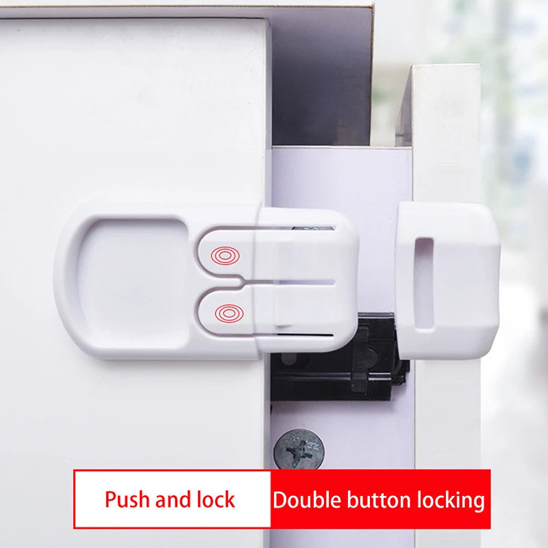 Baby Safety Door Lock Drawer Cabinet Wardrobe Fridge Kids Straps Closet Infant Security Meuble Children Protection