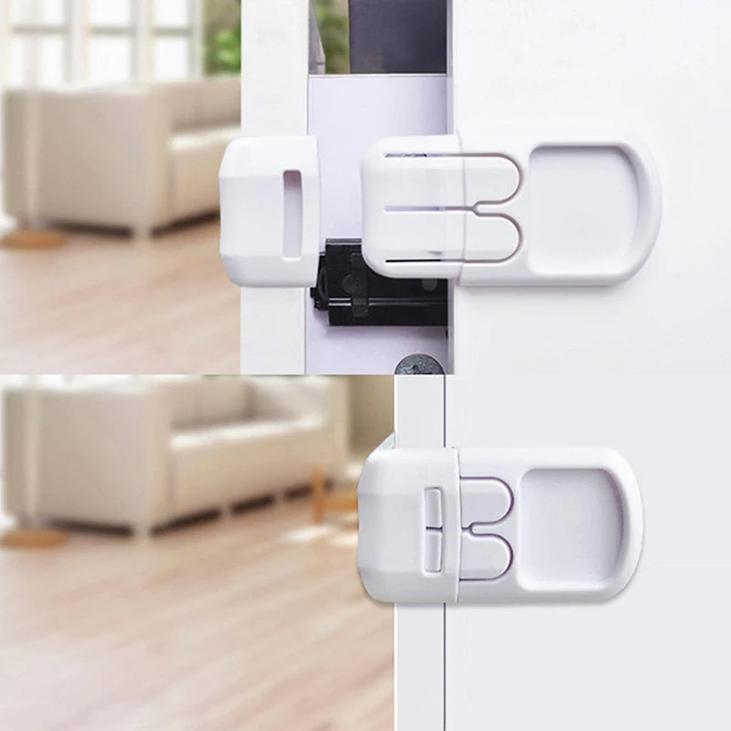 Baby Safety Door Lock Drawer Cabinet Wardrobe Fridge Kids Straps Closet Infant Security Meuble Children Protection