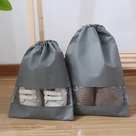 Travel Shoe Bag with Rope for Men & Women pack of 10