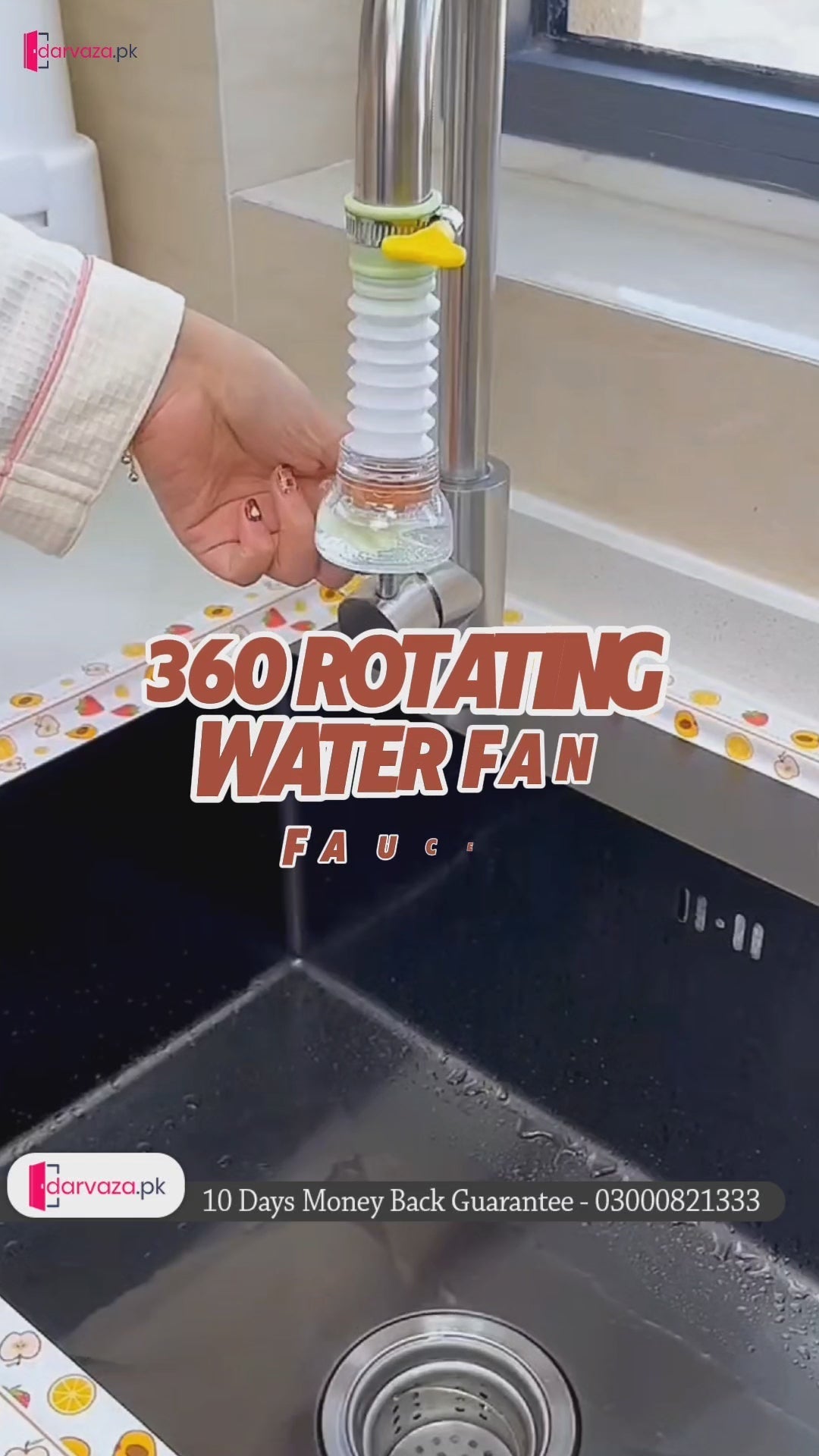 5-Layer  Activated Carbon  Faucet Water Filter - Removes Chlorine, Rust, and Sediments for Clean, Safe, and Healthy  Water