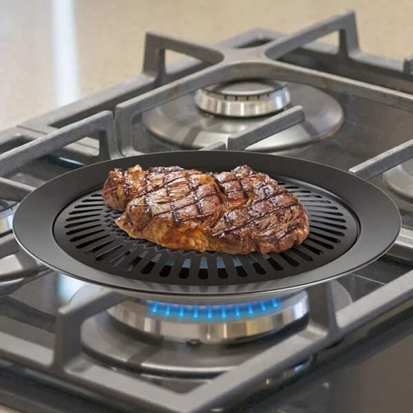 IMPORTED Non-Stick Smokeless Indoor BBQ Grill 32 CM