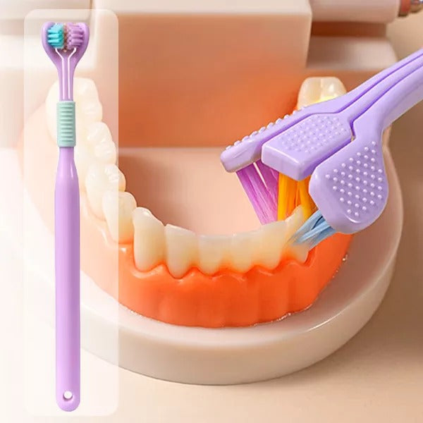 3 Sided Tooth Brush
