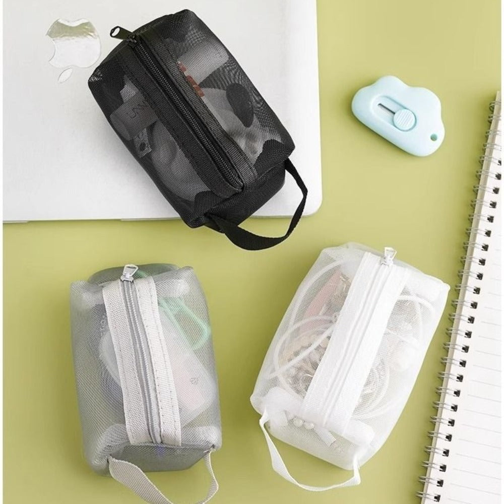 Portable Square Mesh Storage Bag