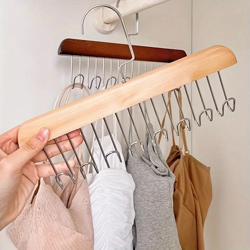 8 Hook Wooden Sling Hanger