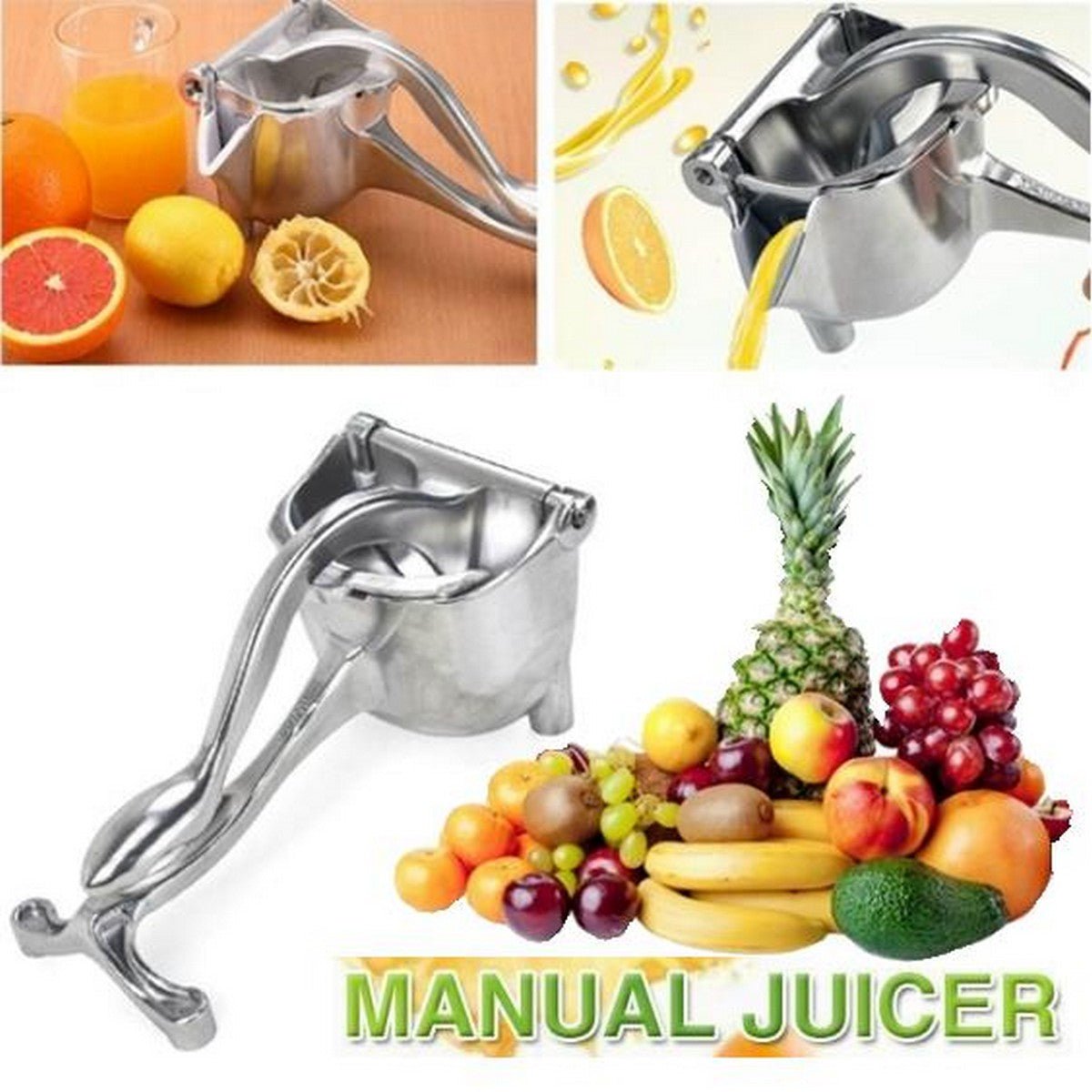 Manual Juicer Squeezer, Handheld