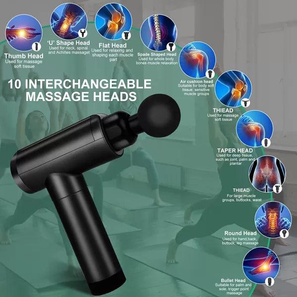 Fascial Massage Gun | Deep Tissue Percussion Muscle Body