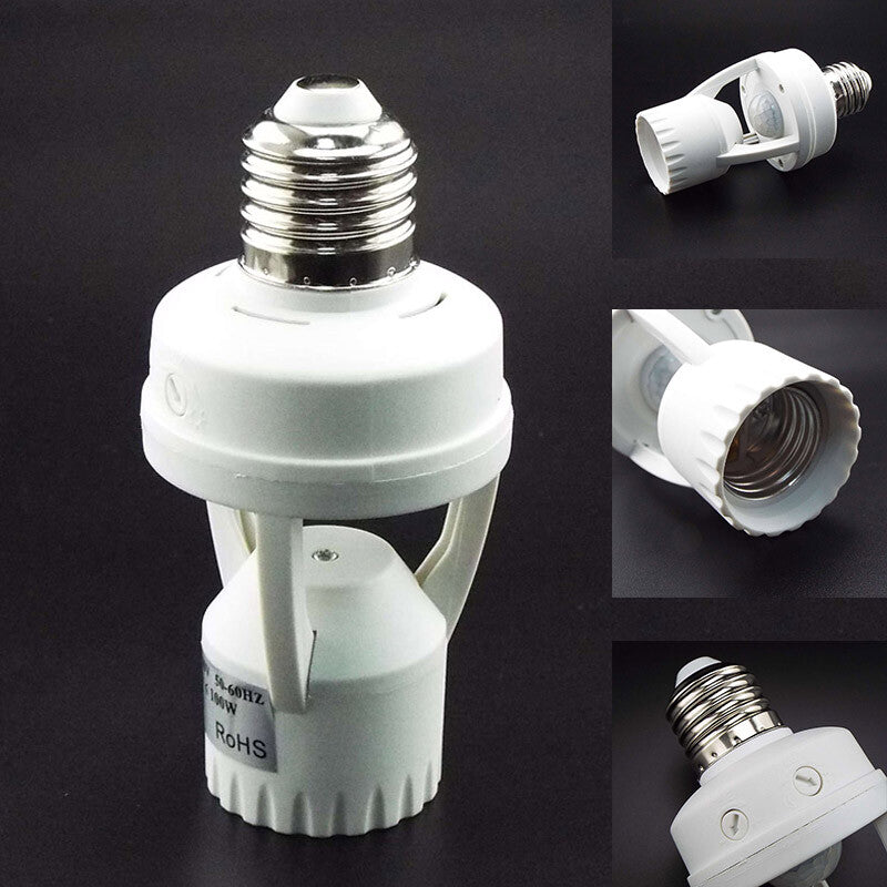 Motion Sensor LED Bulb Holder