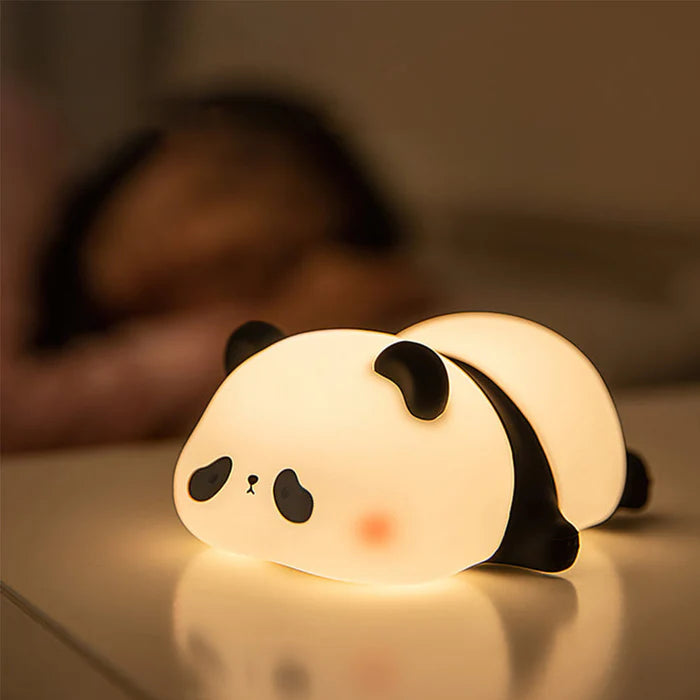 Cute Panda Silicon LED Lamp Light